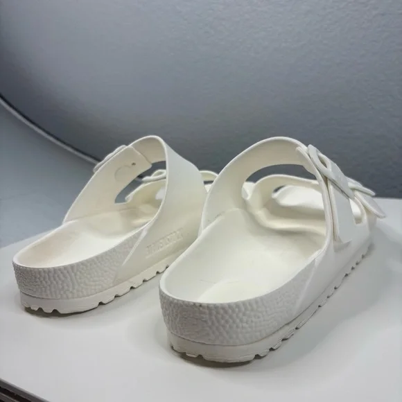 Birkenstock Arizona Essentials White Sandal Women’s 6 - Picture 6 of 12
